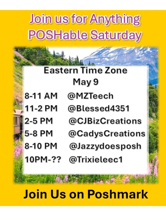 Other - Cadyscreations is LIVE with Anything POSHable!